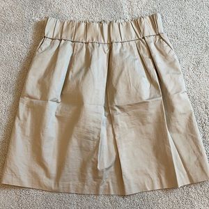 Khaki skirt